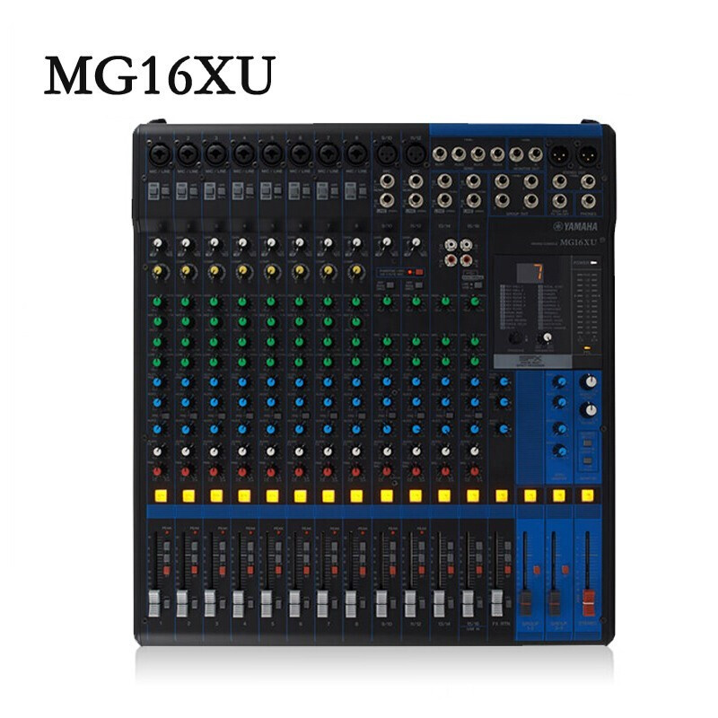 雅马哈(YAMAHA) MG系列高品质模拟调音台 MG16XU